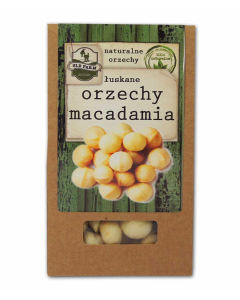 ORZECHY MACADAMIA 35 G  CAŁE ORZESZKI ŁUSKANE